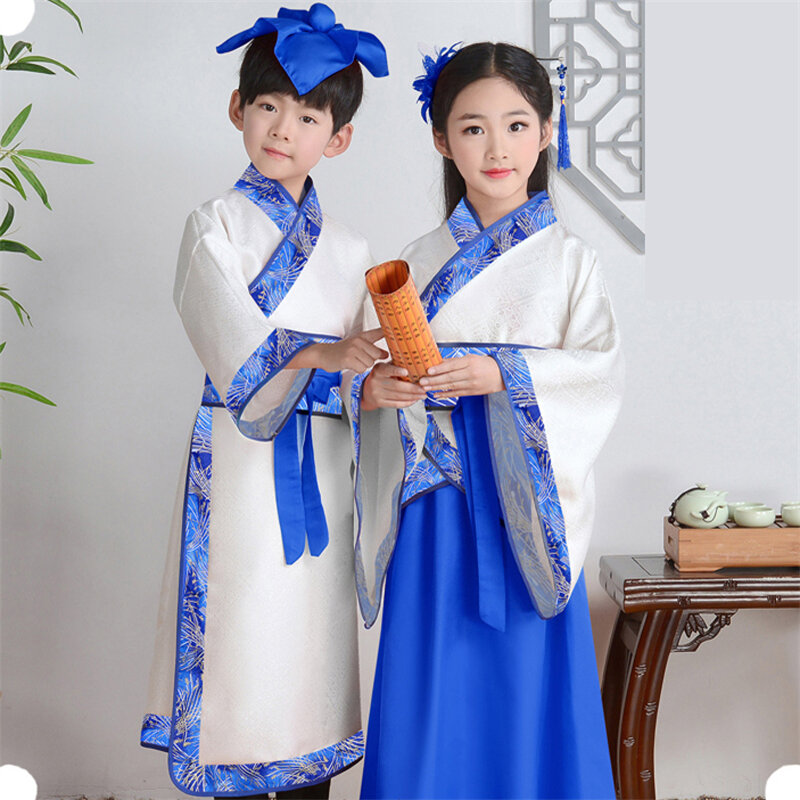 Kinderen Cheongsam Stage Dance Gewaad Jurk Chinese Traditionele Kostuums Nieuwjaar Kinderen Tang Pak Hanfu Vestidos De Festa Chino