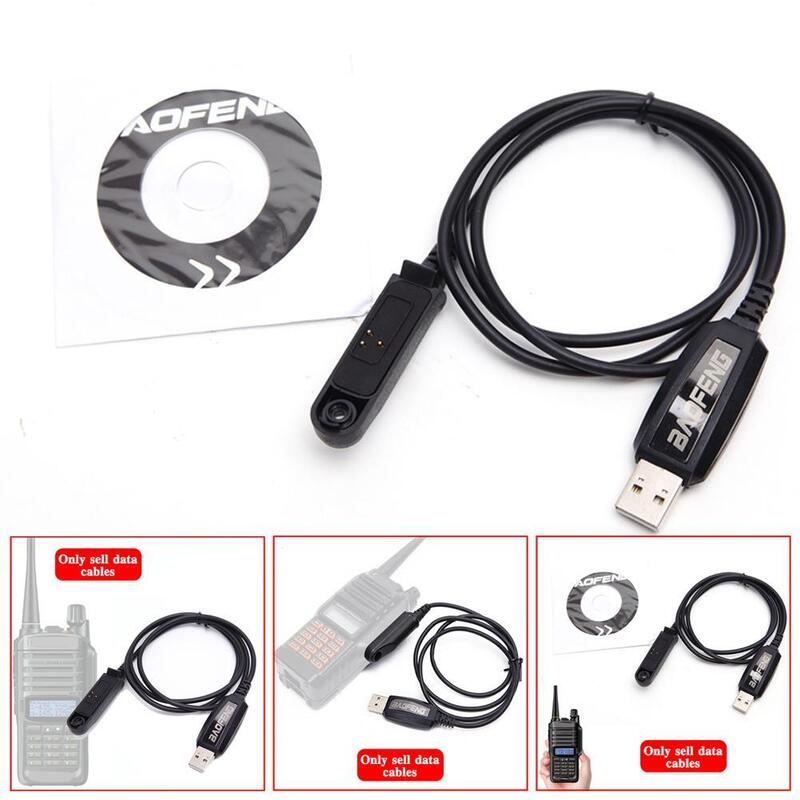 최신 USB 프로그래밍 케이블 Baofeng 방수 양방향 라디오 UV-XR 플러스 UV-9R 메이트 UV-9R A-58 워키 토키