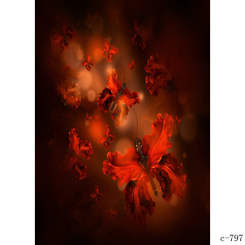 Виниловый винтажный фон SHENGYONGBAO для фотосъемки с ручной росписью, реквизит, текстурный портрет, фон для фотостудии 201205LCJDX-12