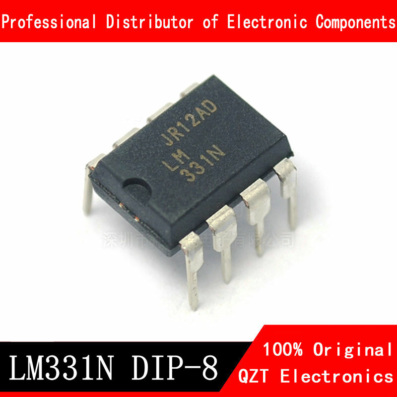 10 pz/lotto LM331N DIP8 LM331 DIP 331N DIP-8 LM331P convertitori tensione-frequenza di precisione nuovo originale disponibile