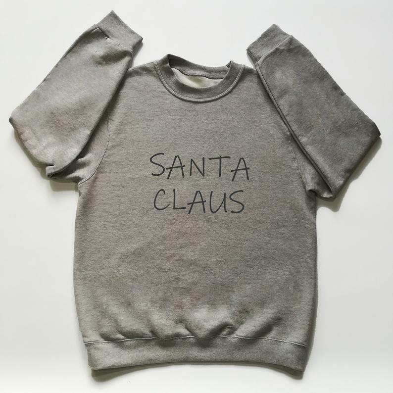 Frau Hoodies Santa Claus Sweatshirt Weihnachten Langarm Pullover Geschenk Drop Versand