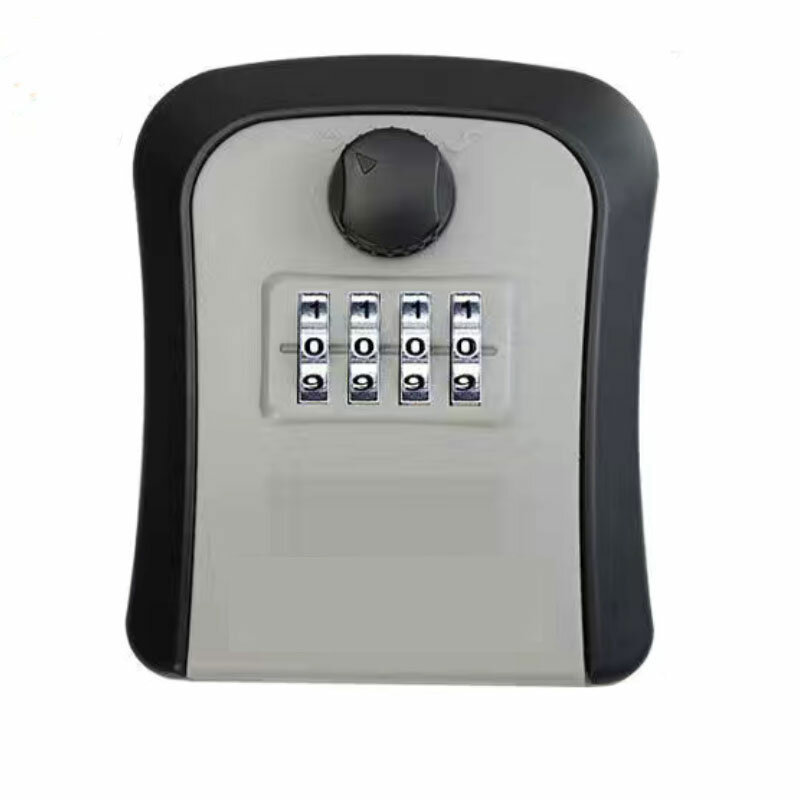 Wall-mounted engineering plastic key safe 4 digit combination password key unlock anti-theft storage box