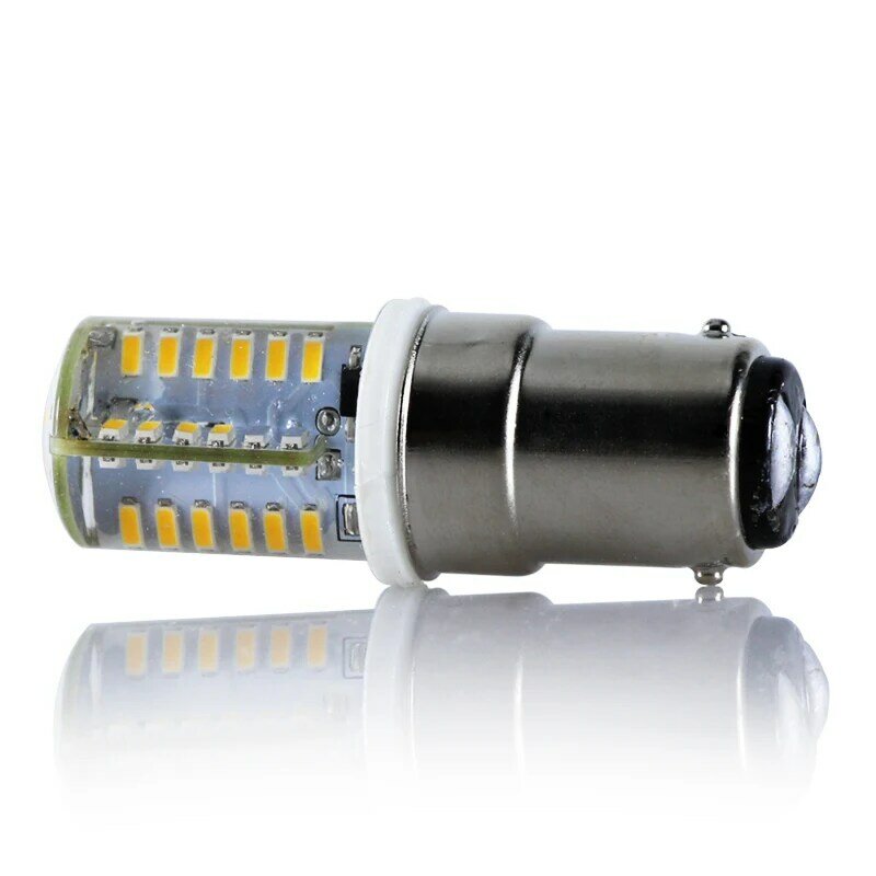 Ampoule b15 led 전구 12 V 3W 슈퍼 B15D 재봉틀 보트 장식 조명에 대 한 에너지 절약 램프 12 볼트 미니 홈 실리콘 빛