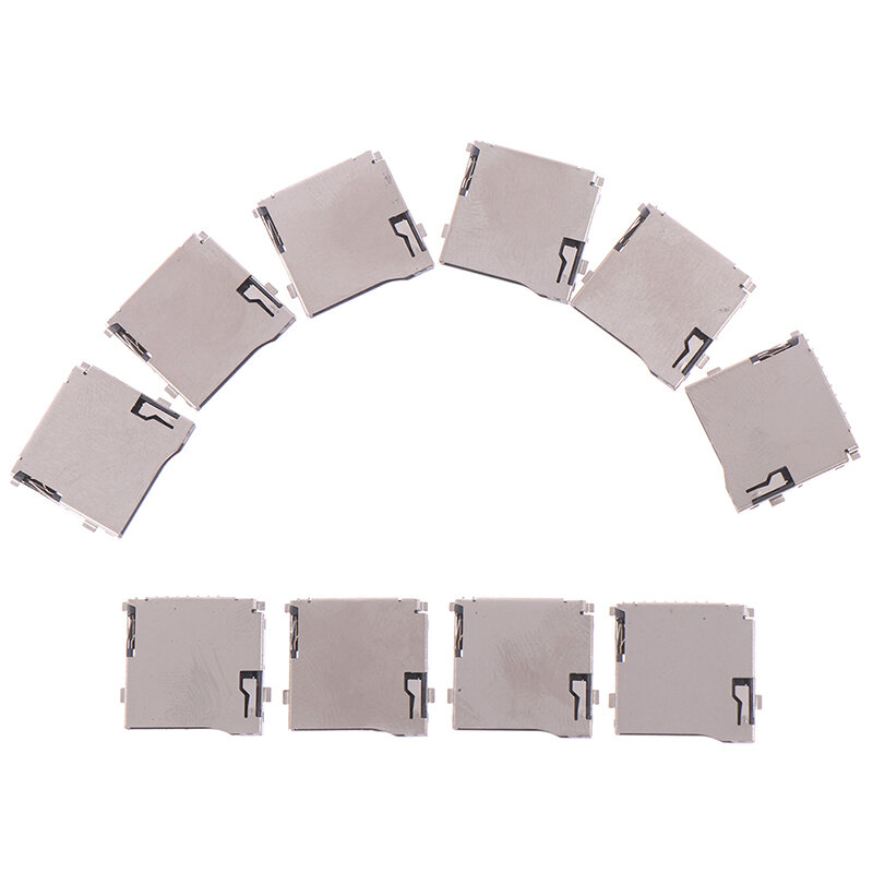 10Pcs Push-Push Type Transflash Tf Micro Sd Card Socket Adapter Automatische Pcb Connector