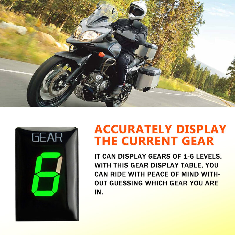 Gear Indicator Motorcycle Digital Gear Display Meter Voor Suzuki GSX-R1000 GSX1400 SV650 SV1000 V-Strom 650 DL650 DL1000 M109R2