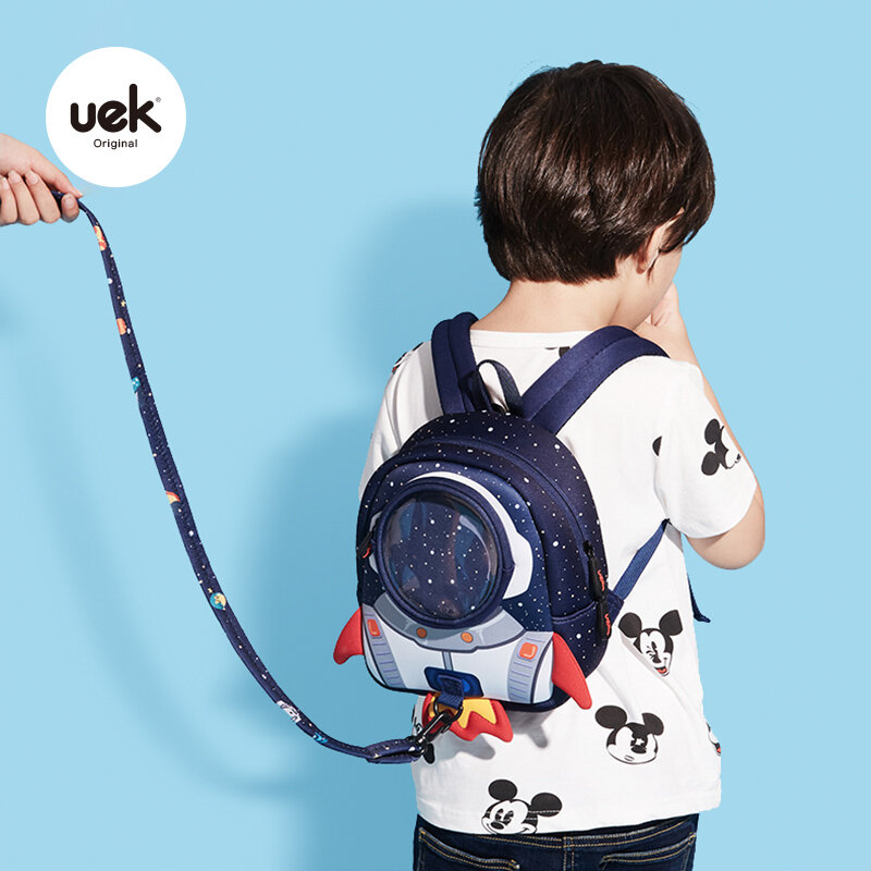 Bolsos 3D anti-perdidos sacos escolares para meninos e meninas, mochila de brinquedo de alta qualidade dos desenhos animados, sacos de jardim de infância, presentes infantis, idade 1-6
