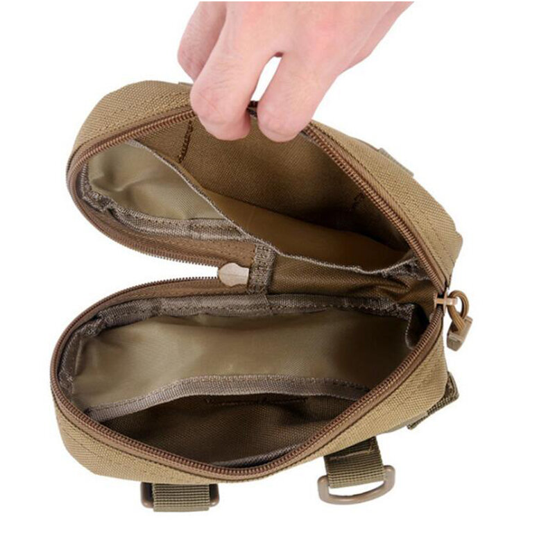 Petit sac de messager tactique pour hommes, plusieurs façons de le porter comme sac à bandoulière, pochette à la taille, ce sac tactique EDC