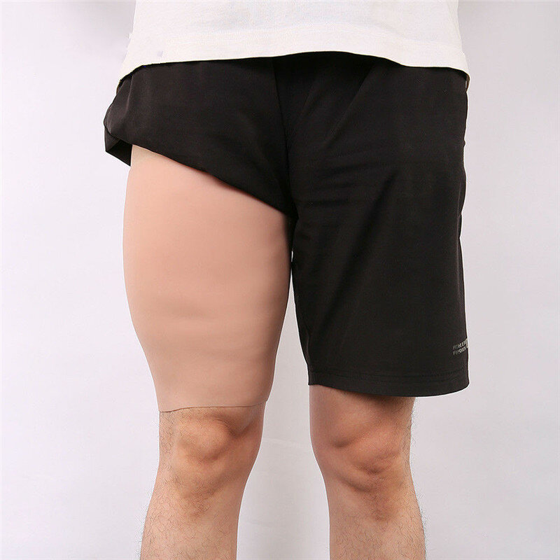 2600 g/par completo realista silicone resistente coxas enhancer shapewear 3cm espessura pernas bainha para homens estilos mais forte presente masculino
