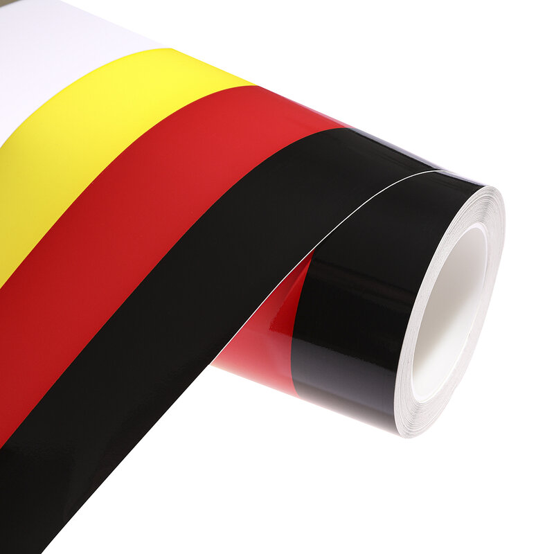 Pegatina personalizada para coche, para cuerpo calcomanía de vinilo, bandera nacional de Alemania, Italia, Francia, Rusia, color BMWColored