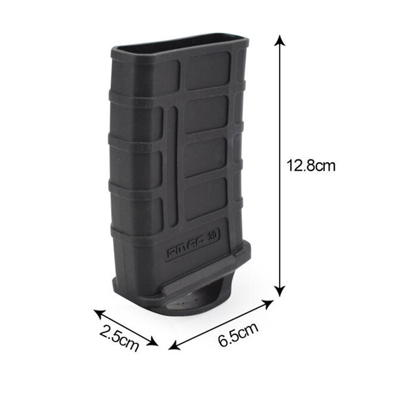 Tactical M4/M16 Fast Magazine Rubber Holster 5.56 Mag Bag Sleeve Rubber Slip Cover Gun Airsoft Cartridge Hunting Accessories