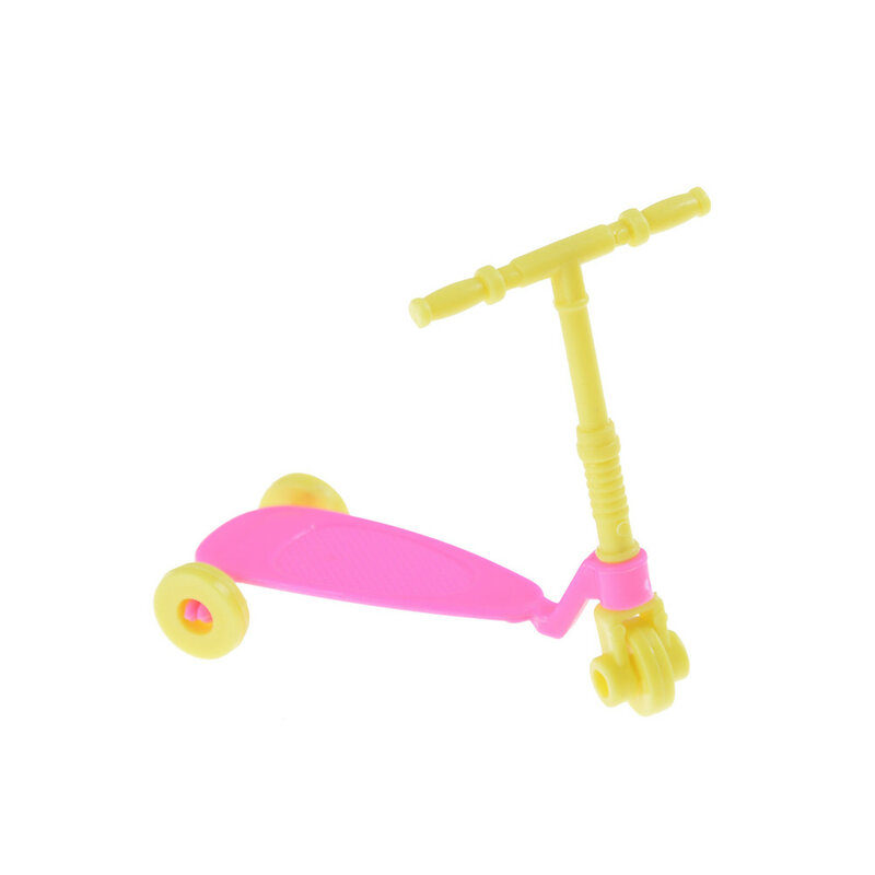 10Cm Kelly Poppen Mini Kids Baby Scooter Speelgoed Voor Voor Meisjes Verjaardag Geschenken