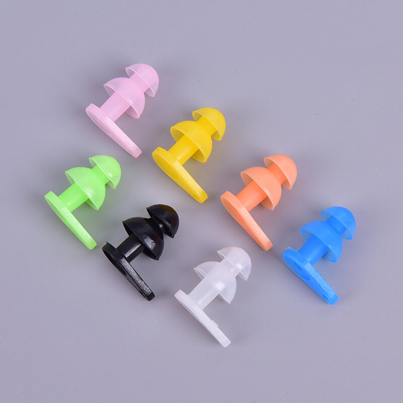 HOT! 2pcs Soft Anti-Noise Ear Plug Waterproof Swimming Silicone Swim Earplugs For Adult Children Swimmers Diving Wholesale