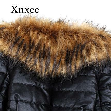 แฟชั่นสตรีฤดูใบไม้ร่วงและฤดูหนาวขนสัตว์เทียมสั้น Pu Fur One Fox Hair Plus Cotton Coat
