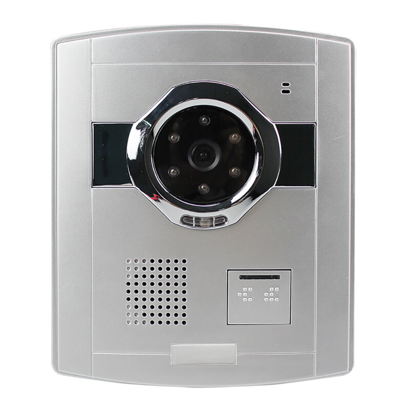 7นิ้ว Visual Doorbell Rainproof กล้อง2-Way Audio ประตู Visual Villa Intercom อาคารอินเตอร์คอม