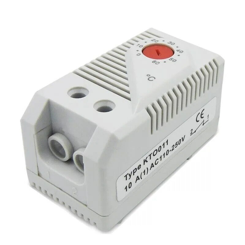 จัดส่งฟรี 1pcs KTO011 คันโตะ 011 KTS011 (0 ~ 60 องศา) ขนาดกะทัดรัดปกติปิด NC เครื่องควบคุมอุณหภูมิ Thermostat