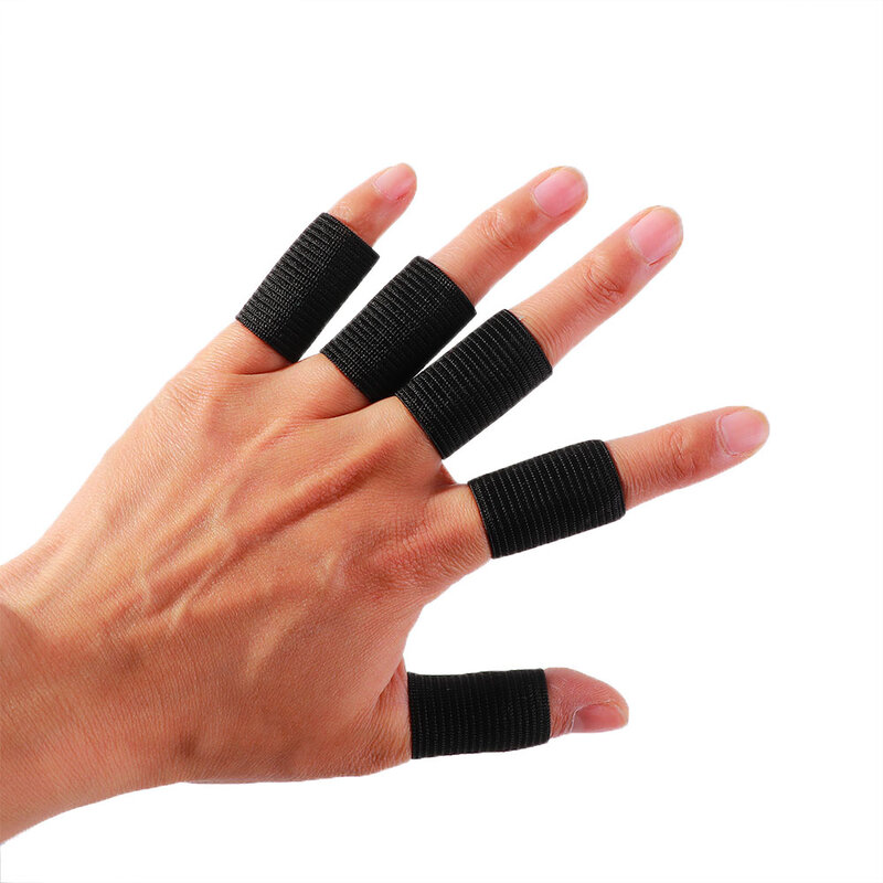 10 teile/satz Basketball Stretchy Bands Schutz Hand Guards Protector Abdeckungen Sport Schutz Finger Abdeckung