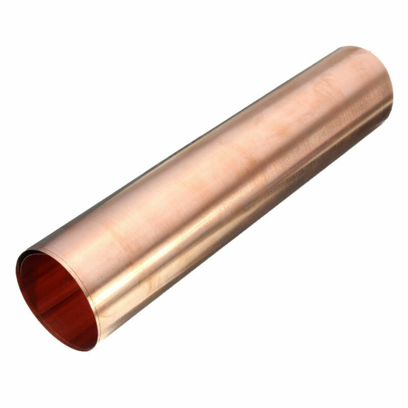 Lámina protectora de cobre, rollo conductor de doble cara para evitar voltaje y corriente, 20-100mm X 100-1000mm