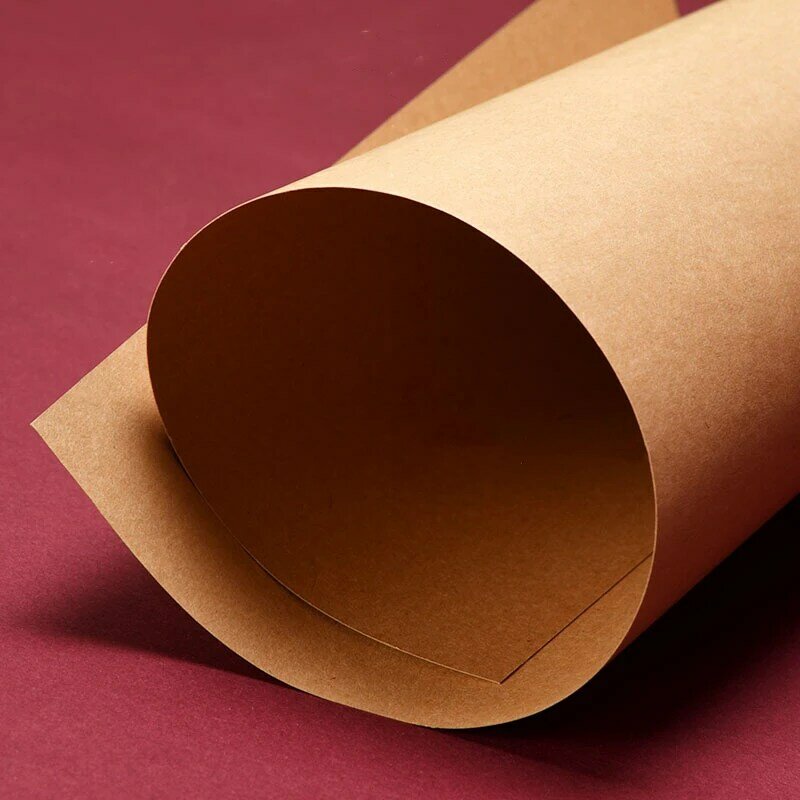 A4 A3 kraft papier karton farbe blei skizze malerei kunst druck papier bindung abdeckung handgemachten verpackung papier