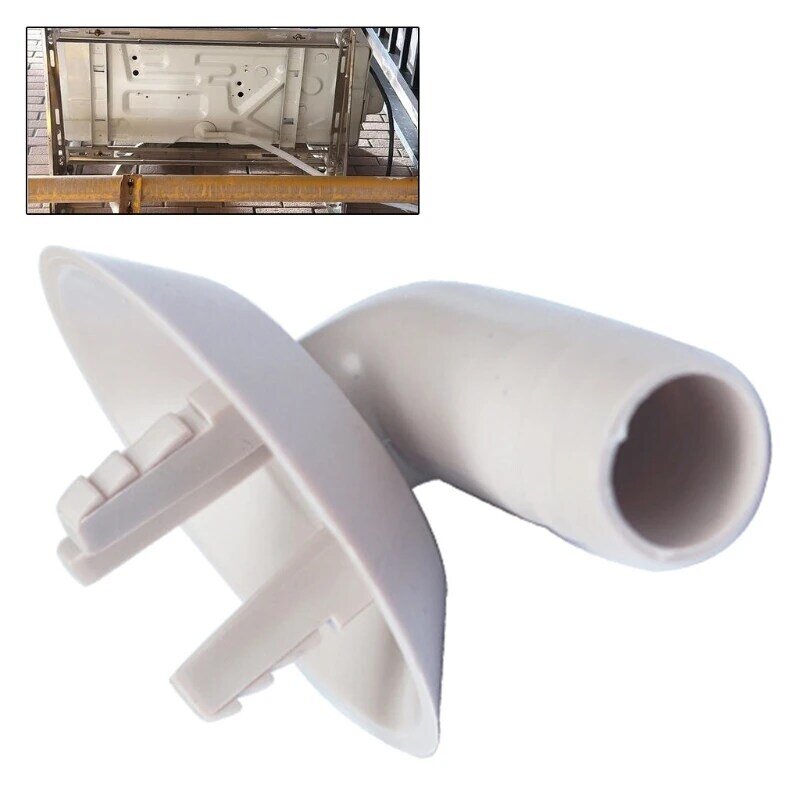 Conector de manguera de drenaje, codo de 15mm/0,59 pulgadas, Conector de manguera de drenaje de tres mandíbulas sin fugas, fácil de instalar para aire acondicionado