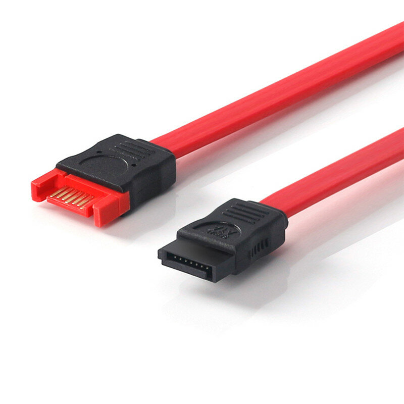 1M SATA 6Gb Verlängerung Kabel, SATAIII Serielle ATA Verlängerung kabel, SATA 7 pin Port Saver Kabel für PC SATA Festplatte Disk