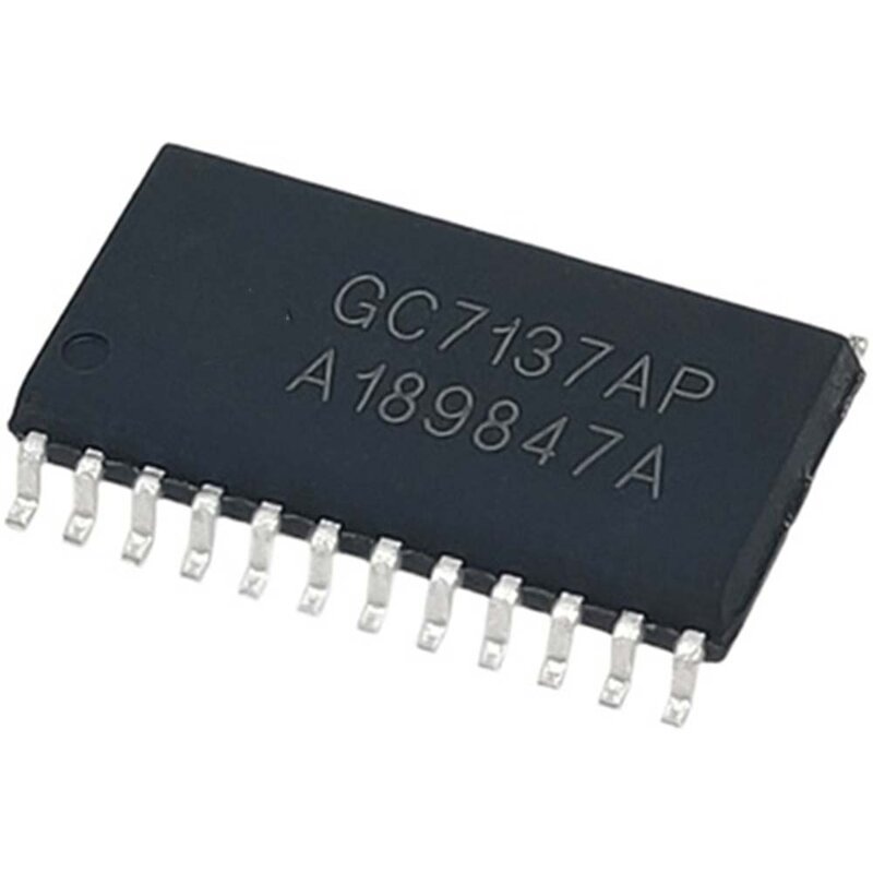 2 Buah GC7137AD DIP-24 CC7137AD DIP GC7137 GC7137AP SOP-24 IC Konverter A/D Display LED Tiga Setengah