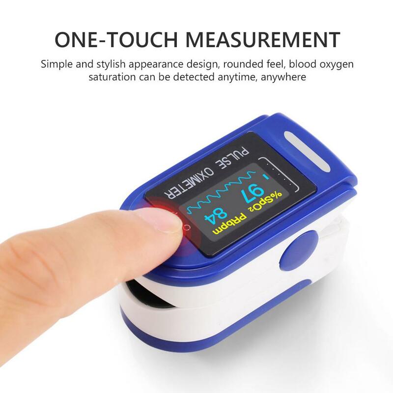 Medical Family healthy Sports Finger Pulse Oximeter Blood Oxygen Saturation SPO2  Pulse Oximeter outdoor