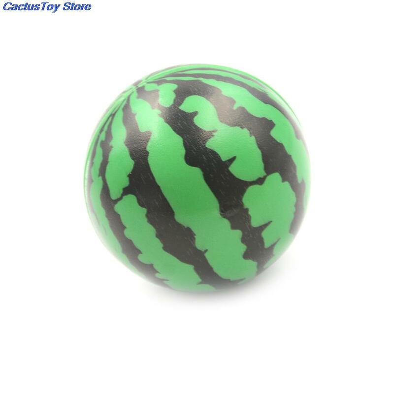 1 قطعة الكرة الإسفنج الاطفال نفخ الكرة لعبة البلاستيك الكرة البطيخ الكرة البلاستيكية الطفل الطفل الهدايا في الهواء الطلق الرياضة اللعب