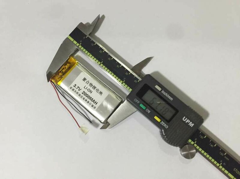 Batterie lithium polymère 3.7V, 803060 mAh, pleine capacité, interphone/appareil/micro Bluetooth, surveillance audio