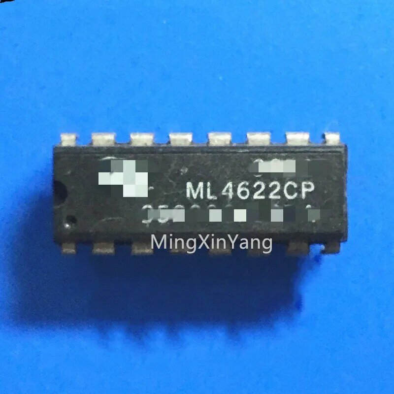 集積回路チップ,2個,ml4622cpディップ-16