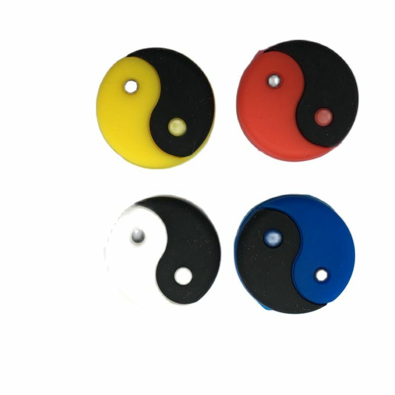 (Oferta especial) 10 pçs cores taiji tênis amortecedor para reduzir tenis raquete amortecedores de vibração