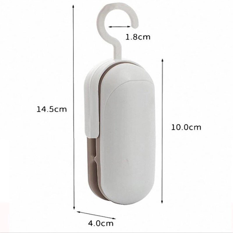 Draagbare Mini Afdichting Huishoudelijke Machine Warmte Sealer Capper Voedsel Saver Voor Plastic Zakken Pakket Mini Gadgets