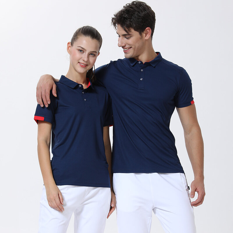 Polo estiva ad asciugatura rapida stampa personalizzata Logo maglie da Golf gruppo individuale personalizzato ricamo personalizzato LOGO Polo Tees Top