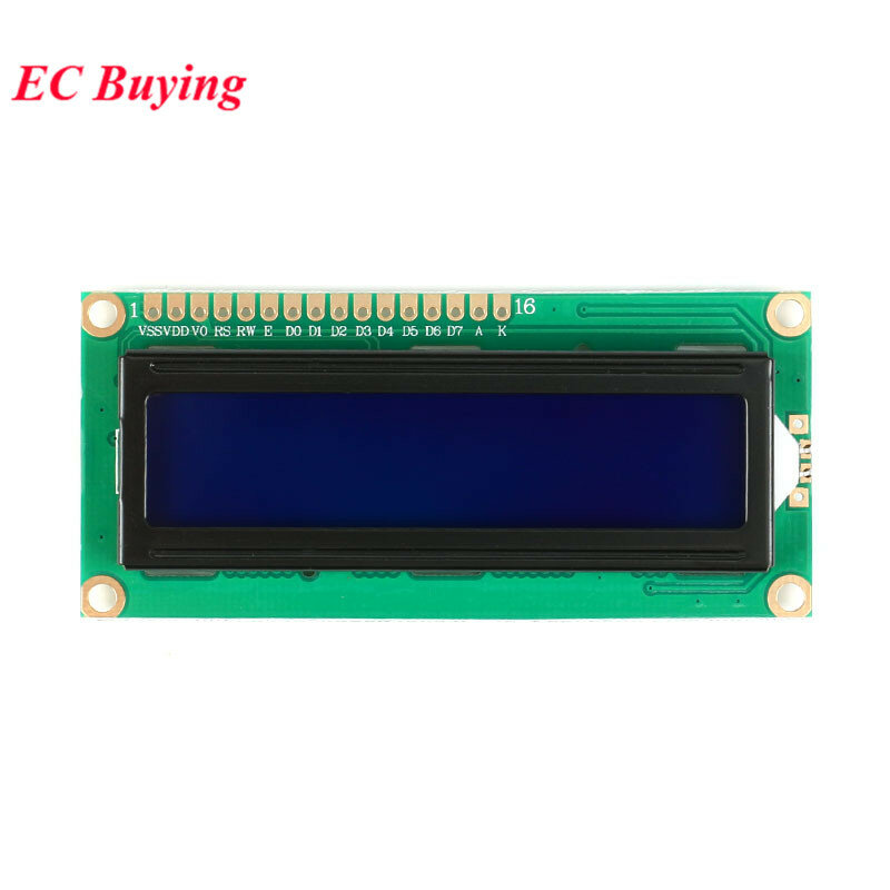 1602 LCD وحدة الأزرق الأصفر والأخضر شاشة IIC I2C LCD1602 1602A وحدة العرض 16*2 16x2 5 فولت محول لوحة لاردوينو