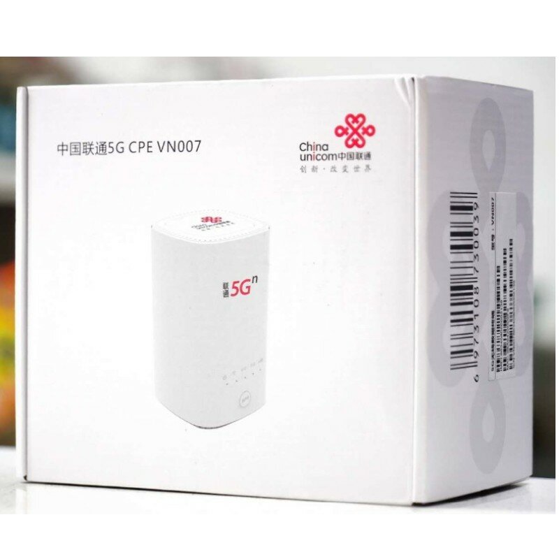 5G CPE VN007 VN007 + WiFi-роутер с поддержкой реферативной мощности: n41/n78/n79 4G диапазон: B1/3/8