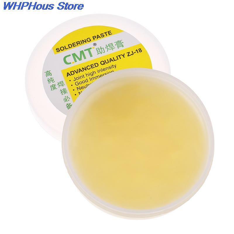 Flux de soudage CMT-50 50g Pâte de flux à souder Soudure à basse température Crème de graisse de soudage sans plomb pour composants métalliques de téléphone