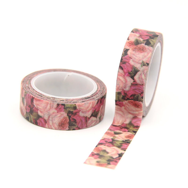 1PC 15mm * 10m Kawaii Weihnachten mond und anlage designs Bänder für Scrapbooking Aufkleber Adhesive Masking Tapes schreibwaren