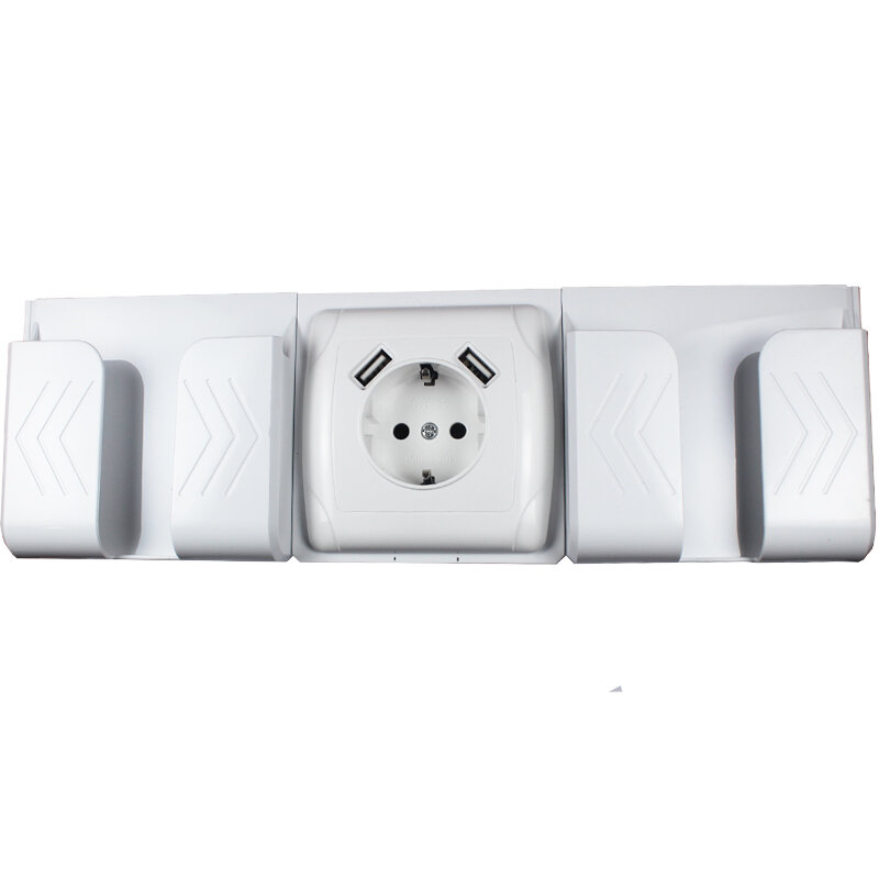 2019 new design USB Wall Socket Free shipping Double USB Port 5V 2A Usb wall outlet  outlet usb murale steckdose A001
