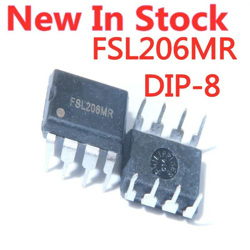 5ピース/ロットFSL206MR FSL206 dip-8 lcd電源管理チップic在庫ありオリジナルic