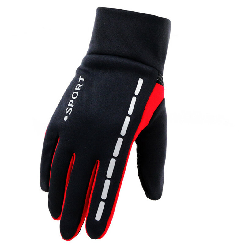 Mens Winter Warm Gloves Therm With Anti-Slip Elastic Cuff,Thermal Soft Lining Gloves driving gloves PU leather glove 2019