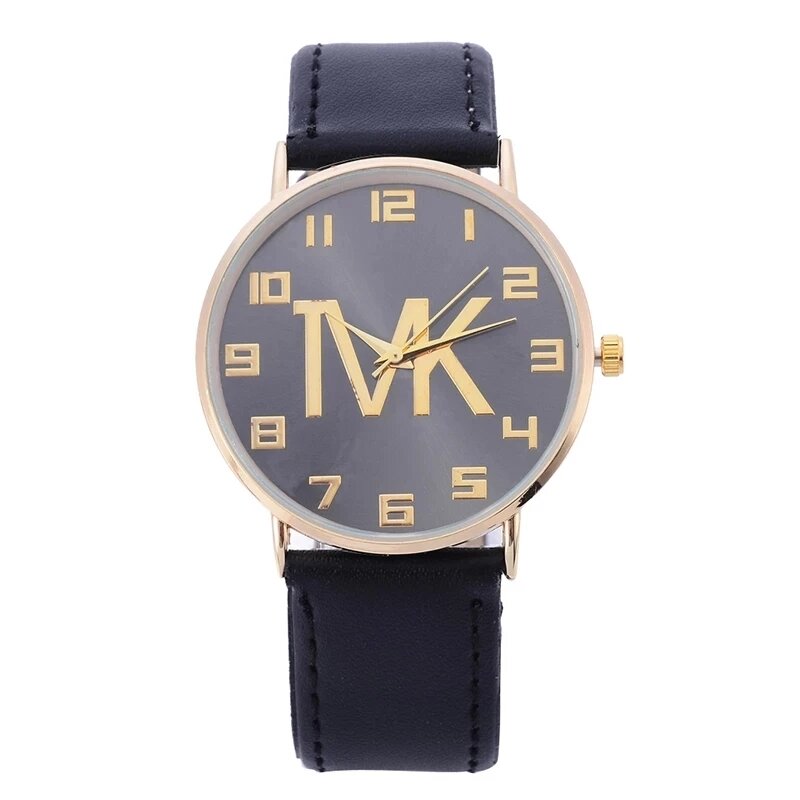2024 Mode Dames Quartz Horloge Nieuwe Stijl Rose Gouden Wijzerplaat Luxe Casual Riem Vrouwen Mannen Horloge Cadeau Kobiet Zegarka Relogio