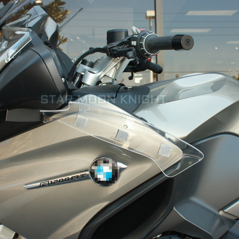 Motocicleta pára-brisa defletor de vento defletor defletores superiores joelheiras apto para bmw r1200rt r1250rt r 1250 rt 2014 - 2021