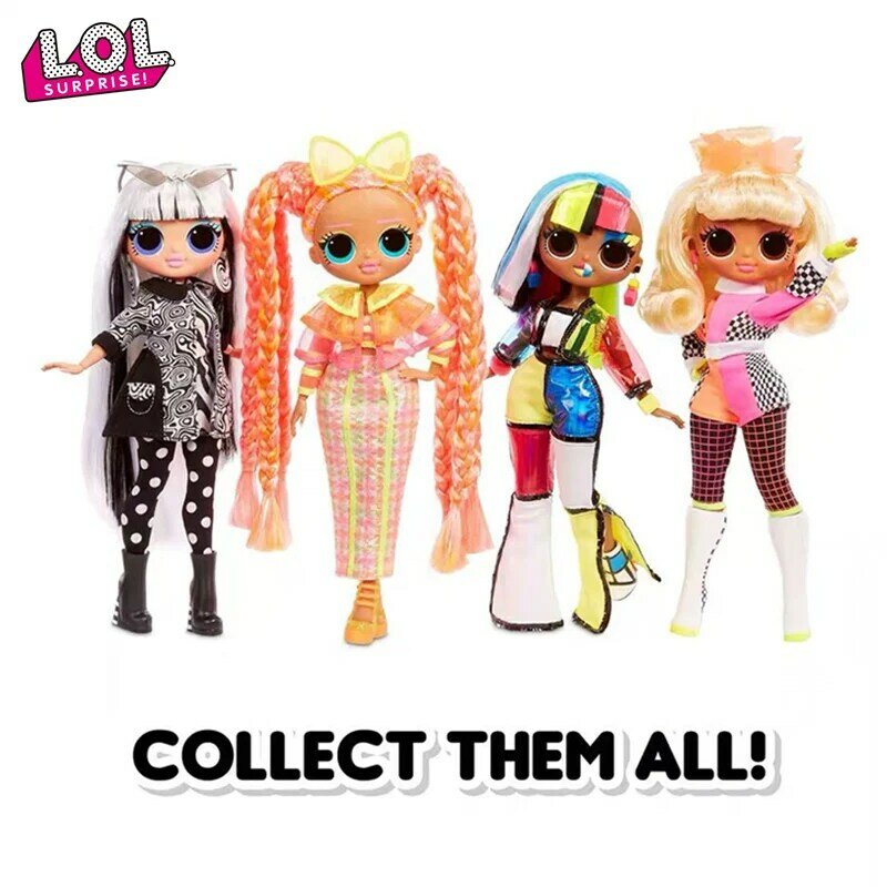 Brand New Original LoL Surprise OMG Winter Disco Dolls LOLs dolls blind box Girl Play House Toys  for Children's gifts