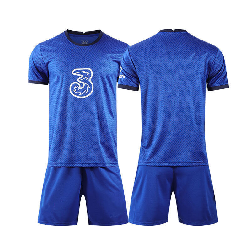 Nouveautés Chelsea jersey 2021 jeux pour enfants à domicile et à l'extérieur vêtements d'entraînement vêtements de football numéro personnalisé