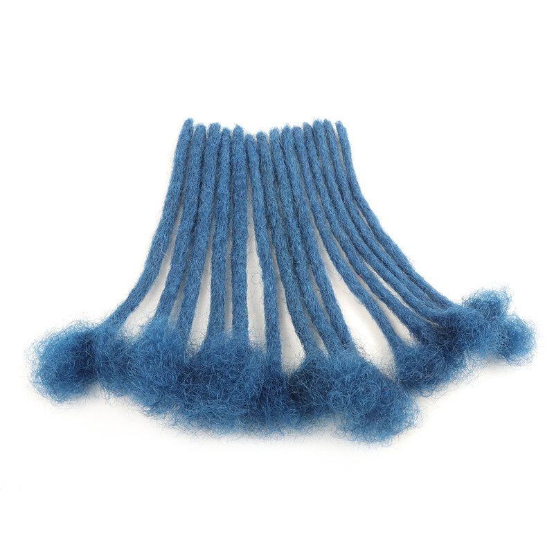 Extensões de dreads por atacado vastas 100% dreadlocks de cabelo humano artesanal completo 20 fios