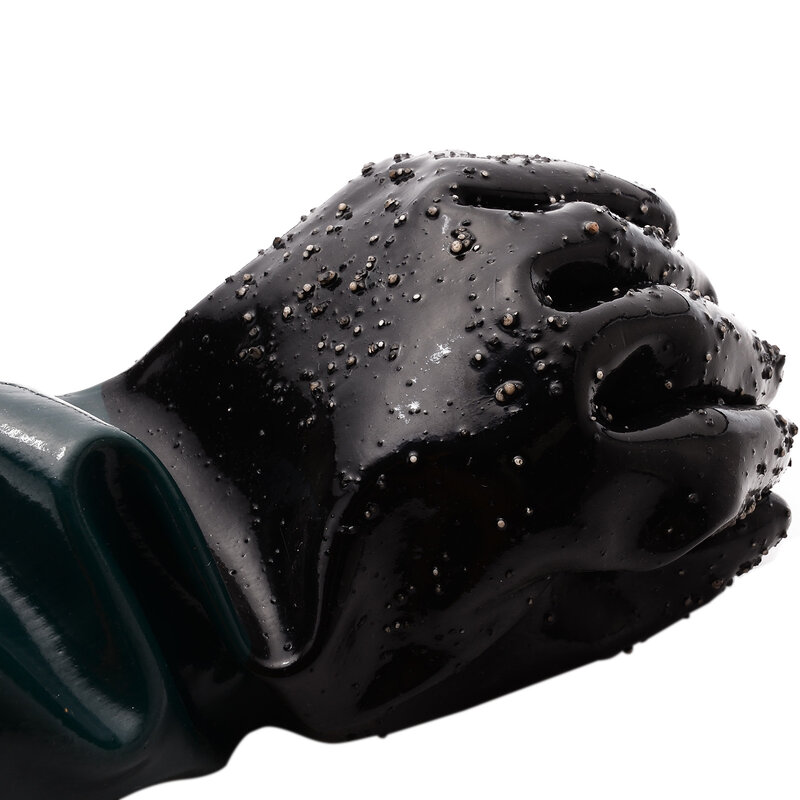 1ペアヘビーデューティサンドブラスト手袋60センチメートル作業手袋のためのサンドブラスター砂ブラストキャビネット