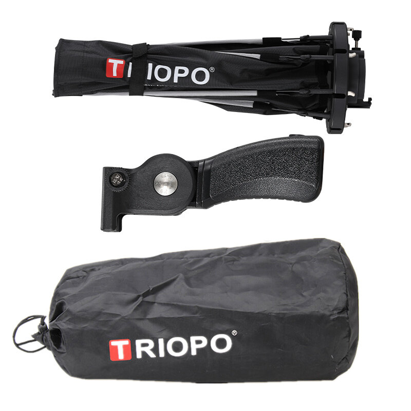 Triopo 65cm guarda-chuva softbox portátil ao ar livre octógono para godox v860ii tt600 tt685 yn560 iii iv TR-988 flash speedlite caixa macia