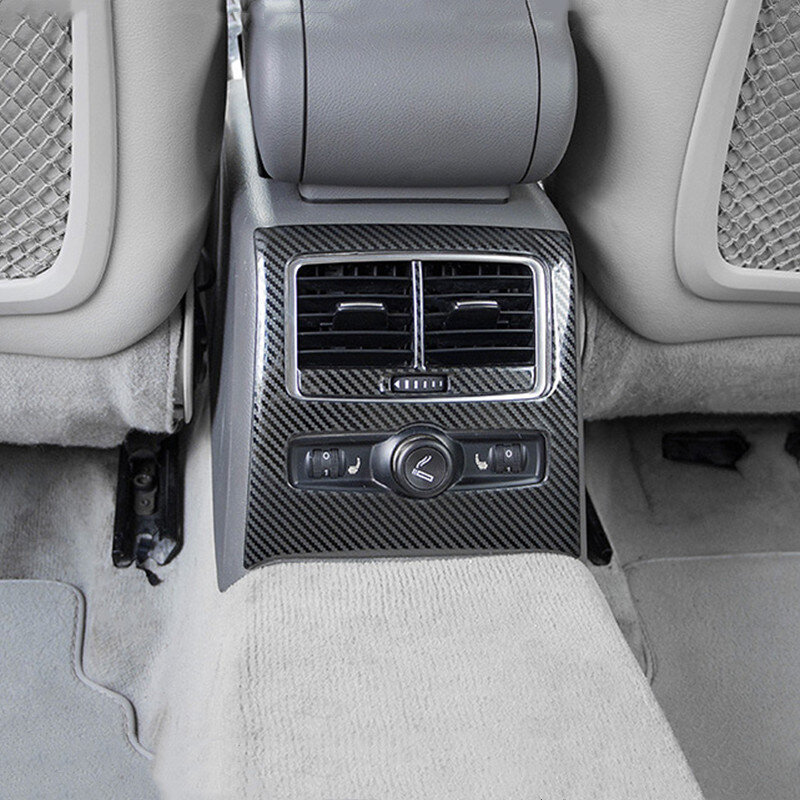 Konsol Tengah Mobil Perpindahan Gigi Panel Dekorasi Stiker Hiasan untuk Audi A6 C5 C6 2005-2011 Stainless Steel CD Bingkai aksesoris