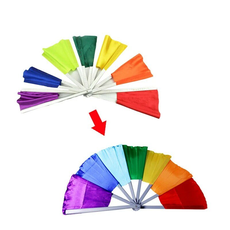 Multicolor Broken Fan Recovery & Restore Breakaway Fan Magic puntelli Close Up Stage trucchi magici giocattoli divertenti per bambini