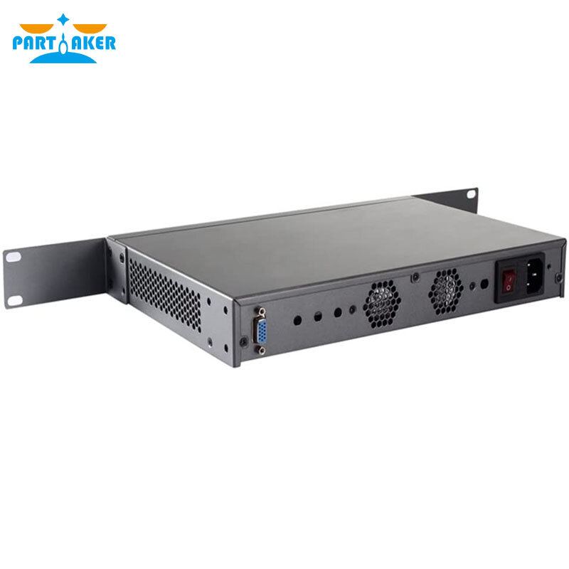 Partaker R3 데스크탑 서버 방화벽 pfSense 방화벽 라우터, 6 기가비트 LAN, 인텔 듀얼 코어 B950, 2.1Ghz ROS
