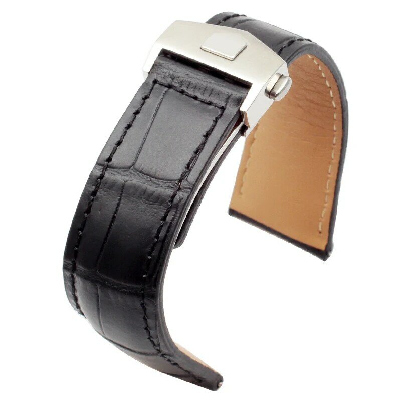 นาฬิกาสำหรับ: CARRERA HEUER AQUARACER MONACO SamsungWatch 20มม.22มม.นาฬิกาสายรัดข้อมือสร้อยข้อมือหัวเข็มขัดพับ